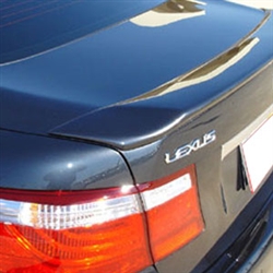 Lexus LS Lip Mount Painted Rear Spoiler, 2007, 2008, 2009, 2010, 2011, 2012