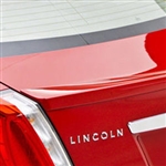 Lincoln MKS Lip Mount Painted Rear Spoiler, 2009, 2010, 2011, 2012