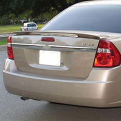 Chevrolet Malibu 2 Post Painted Rear Spoiler, 2004, 2005, 2006, 2007
