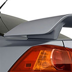 Mitsubishi Lancer '2 Post' Painted Rear Spoiler, 2008, 2009, 2010, 2011, 2012, 2013, 2014