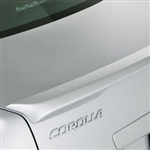 Toyota Corolla Lip Mount Painted Rear Spoiler, 2009, 2010