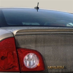 Chevrolet Malibu Lip Mount Painted Rear Spoiler, 2008, 2009, 2010, 2011, 2012