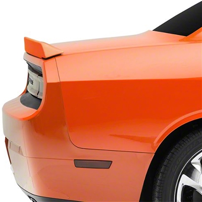Dodge Challenger Lip Mount Painted Rear Spoiler, 2008, 2009, 2010, 2011, 2012, 2013, 2014, 2015, 2016, 2017, 2018, 2019, 2020, 2021, 2022, 2023