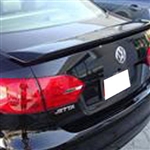 Volkswagen Jetta '2 Post' Painted Rear Spoiler (no light), 2011, 2012, 2013, 2014, 2015, 2016, 2017, 2018