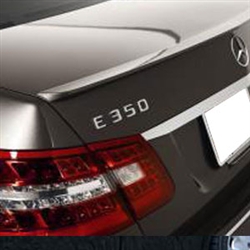 Mercedes E Class Sedan Painted Rear Spoiler, 2010, 2011, 2012, 2013, 2014, 2015, 2016