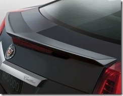 Cadillac CTS Coupe Painted Spoiler (Flush mount), 2011, 2012, 2013, 2014