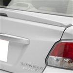 Subaru Impreza Sedan Painted Rear Spoiler (with light), 2012, 2013, 2014, 2015, 2016, 2017, 2018