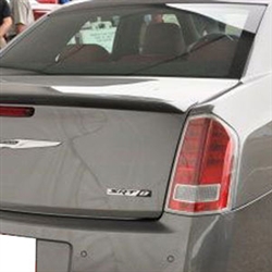 Chrysler 300 SRT8 Lip Mount Painted Rear Spoiler, 2011, 2012, 2013, 2014, 2015, 2016, 2017, 2018