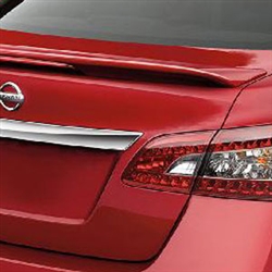 Nissan Sentra Painted Rear Spoiler with Light, 2013, 2014, 2015, 2016, 2017