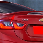 Chevrolet Cruze 2 Post Factory Style Painted Rear Spoiler, 2016, 2017, 2018, 2019