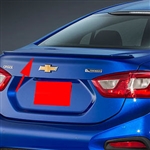 Chevrolet Cruze Lip Mount Factory Style Painted Rear Spoiler, 2016, 2017, 2018, 2019