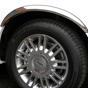 Lincoln Town Car Chrome Wheel Well Fender Trim, 1990 - 2011