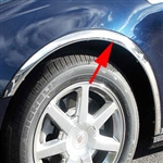 Cadillac STS Chrome Wheel Well Fender Trim, 2005, 2006, 2007, 2008, 2009, 2010, 2011