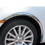 Mercury Milan Stainless Steel Wheel Well Fender Trim, 2006, 2007, 2008, 2009, 2010, 2011