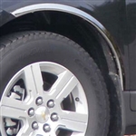 Chevrolet Traverse Chrome Wheel Well Fender Trim, 2009, 2010, 2011, 2012, 2013, 2014, 2015, 2016, 2017