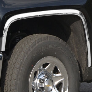 Chevrolet Silverado Chrome Wheel Well Fender Trim, 2014, 2015, 2016, 2017,  2018 | ShopSAR.com