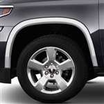 Chevrolet Tahoe Chrome Wheel Well Fender Trim, 2015, 2016, 2017, 2018, 2019, 2020