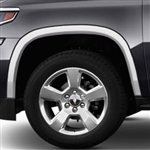 Chevrolet Suburban Chrome Wheel Well Fender Trim, 2015, 2016, 2017, 2018, 2019, 2020