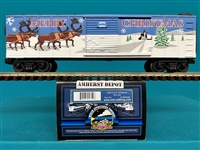 20-80004G 2002 Dealer Appreciate Christmas Box Car MTH