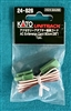 24-826 AC Extension Cord 35" 1 pc Atlas N Scale Unitrack