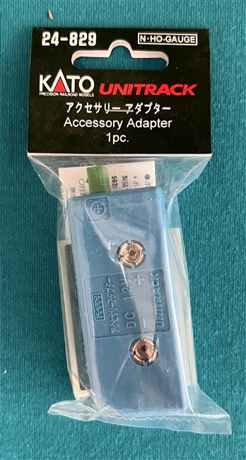 24-829 Accessory Adaptor  1 pc  Atlas N Scale Unitrack