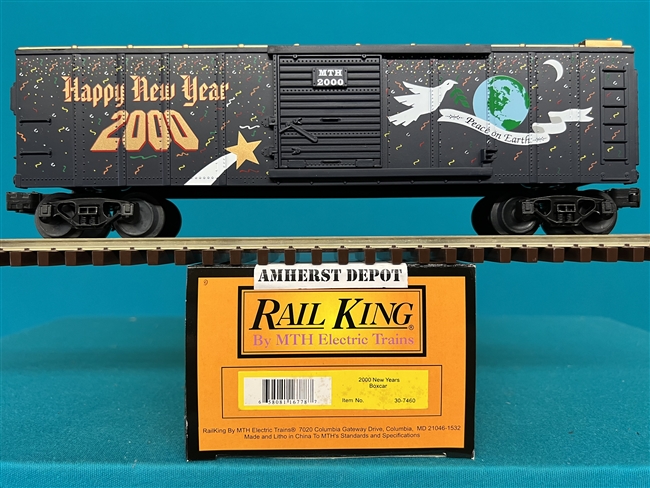 30-7460  2000  New Years Eve Box Car MTH