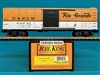 30-74980 Denver Rio Grande  Box Car MTH DRG