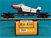 30-7621 MTH Auto Transport Flat Car w/Airplane