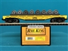 30-7668  MTH Transport Flat Car w/ 8 Wheel Sets