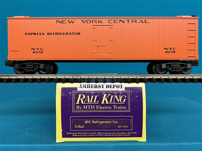 30-7801 New York Central Refrigerator Car MTH NYC