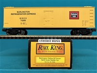 30-7806 Burlington Semi-Scale Reefer Car MTH