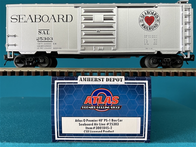 3001845-2  Seaboard Air Line #25303 PS1 Box Car Atlas O SAL