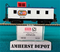 100130 Micro Trains Popsicle Steel Caboose