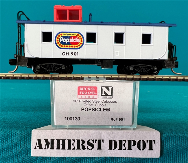 100130 Micro Trains Popsicle Steel Caboose