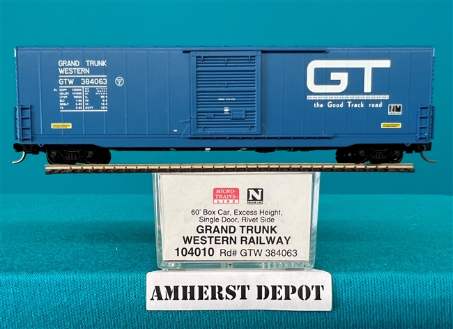 104010 Micro Train Grand Trunk Western Box Car GTW