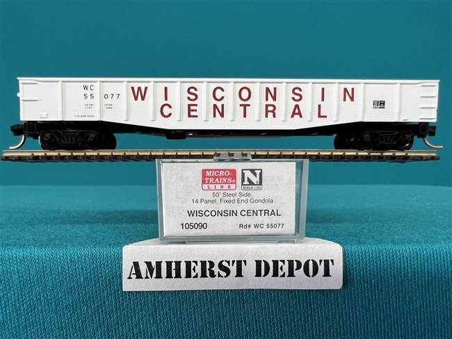105090 Micro Train Wisconsin Central Gondola WC