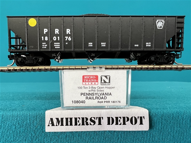 108040 Micro Train  Pennsylvania  180176 Open Hopper PRR