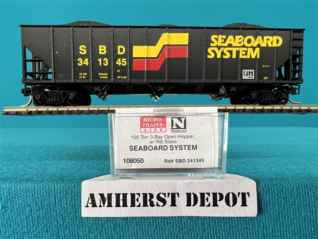MTL 108050 Seaboard System 341345 Open Hopper Micro-Trains