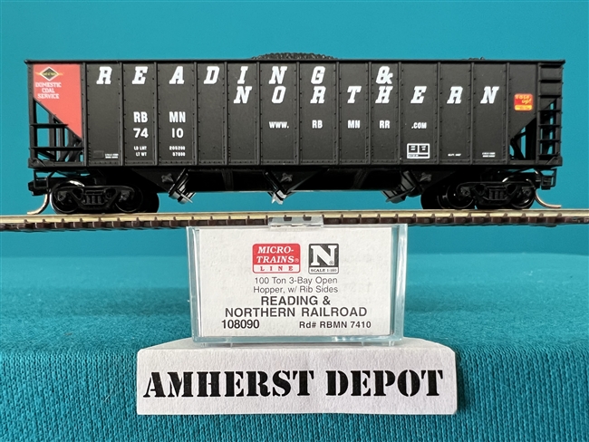 MTL 108090 Reading & Northern RR Open Hopper Micro-Trains SLSF