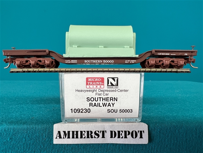 109230 Micro Train Southern Railway Heavy weight Flat Car SOU