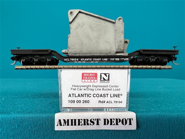 MTL 109260 Atlantic Coast Line Depressed Center Flat Car ACL