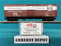 120720 Micro-Trains  Pennsylvania Steel Box Car PRR