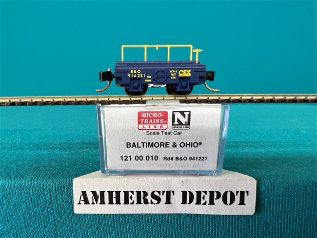 121010 Micro-Trains  Baltimore & Ohio Scale Test Car B & O