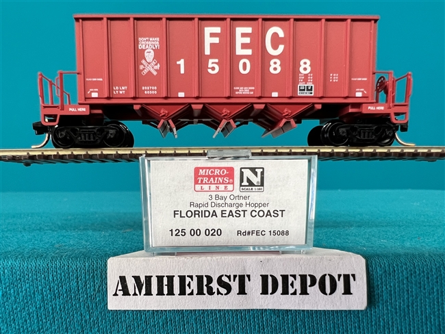 125020 Micro-Trains Florida East Coast #15088  Discharge Hopper FEC