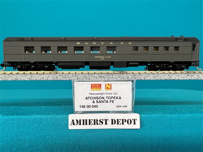 MTL 146 00 040 ATSF Diner Car Micro-Trains Santa Fe