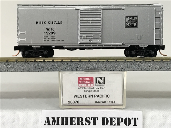 20076 Western Pacific Box Car Micro-Train