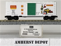 20086 Micro Trains Line Box Ca