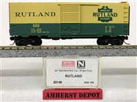 20146 Rutland Box Car #100 Micro Trains