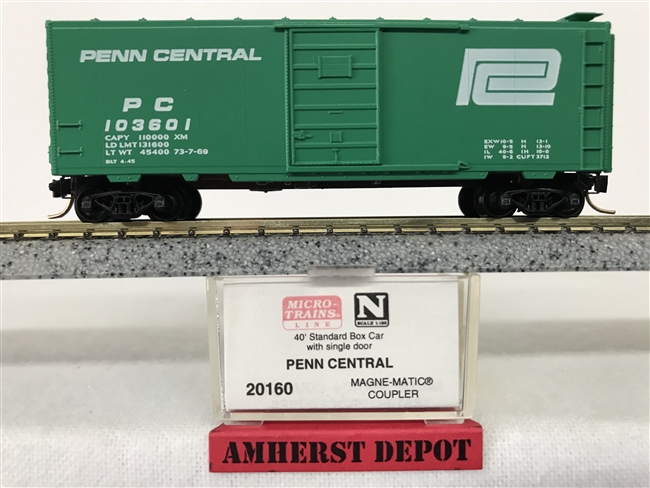 20160 Penn Central Box Car PC Micro Trains