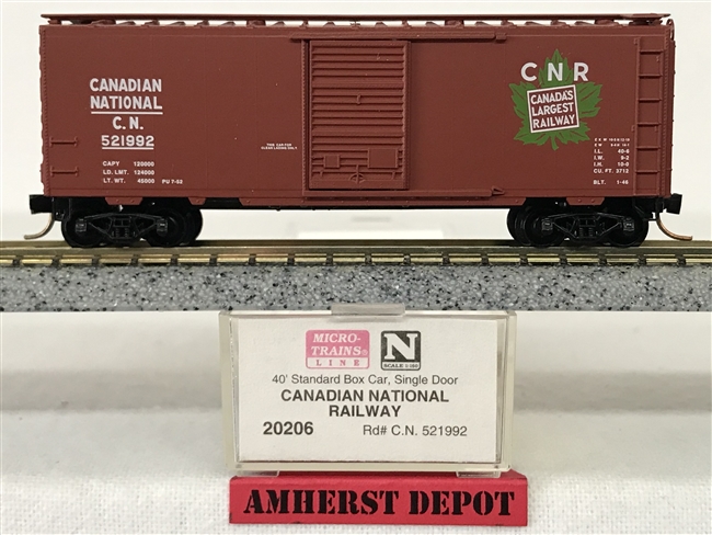 20206 Canadian National Box Car  Micro Trains